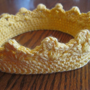 Häkelkrone Tiara Photo Prop