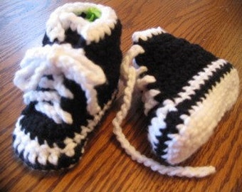 High Top Sneaker Style Baby booties