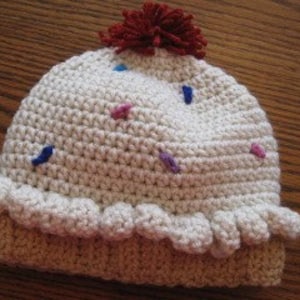 Cupcake beanie