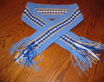Blue scarf - small size