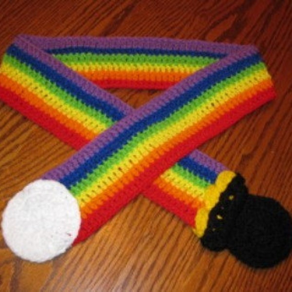 Rainbow scarf - Large size