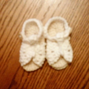 Crocheted sandals you choose colors image 3