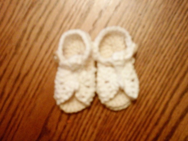 Crocheted sandals you choose colors image 3