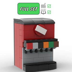 LEGO Soda Machine | Full Set with Bricks | Drinks with Bricks