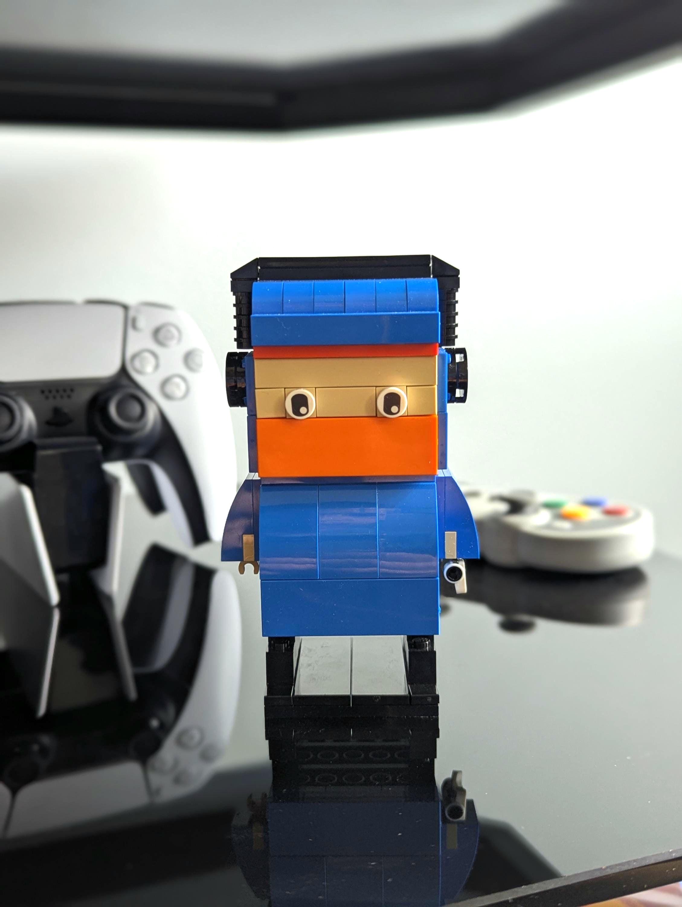 Caseoh Mini Brick Character Custom Gamer Gift - Etsy