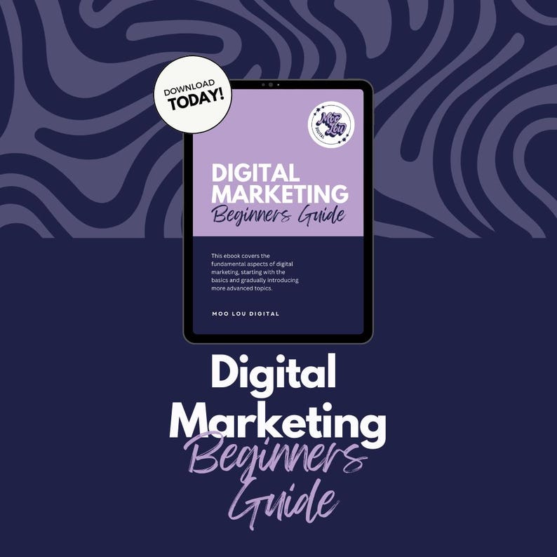 Your Beginners Guide to Digital Marketing - Etsy