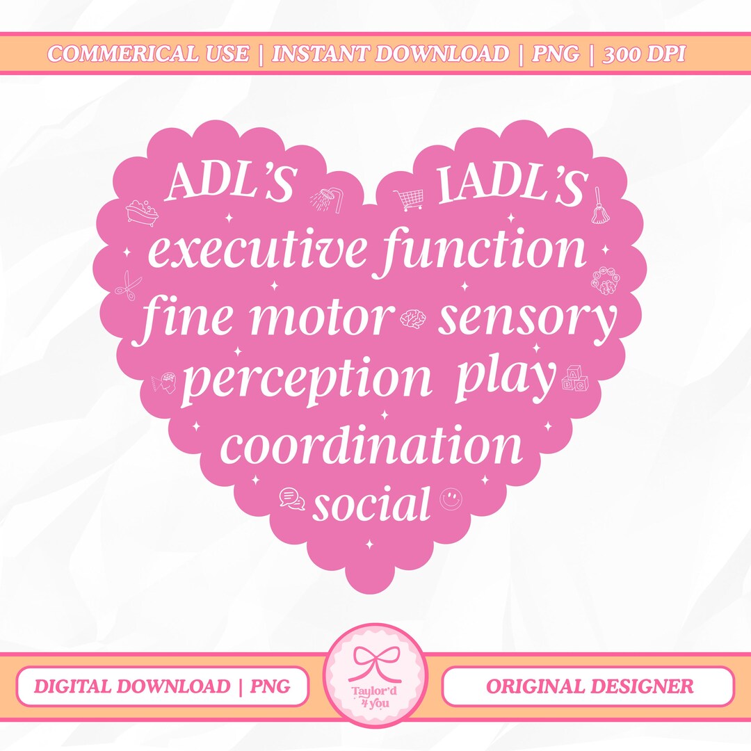 Occupational Therapy Heart PNG: Scope of Practice (digital Download) - Etsy