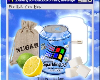 Windows 95 Acrylic Pin Badge | Vaporwave, Retro, Old Web, & Nostalgia | ≈ 3.5 inches