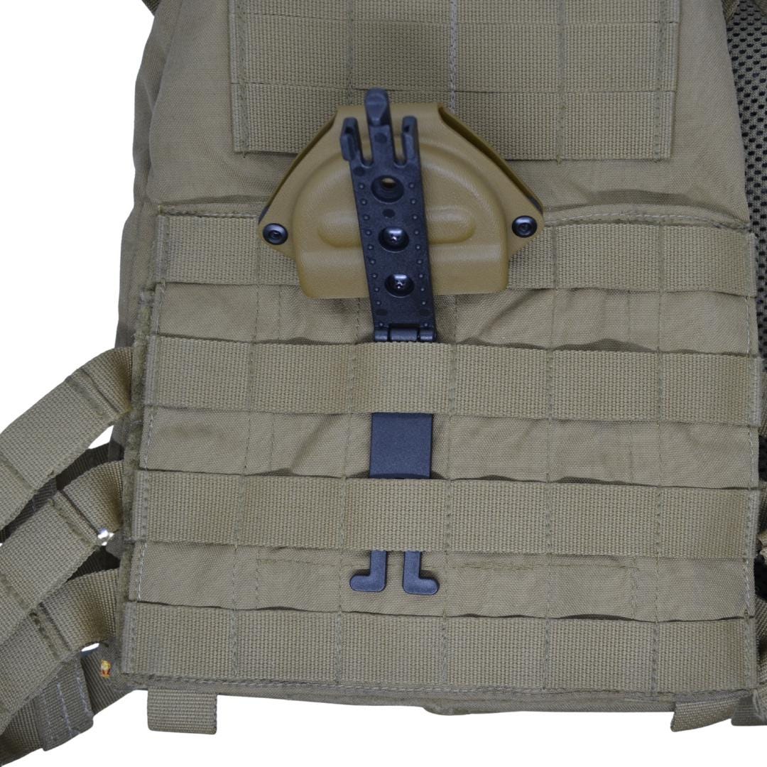 Kydex スヌースホルダー ブラック、ニコチンポーチケース、ミニマ