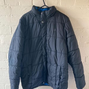 Calvin Klein Puffer Jacket P2P 40&quot; Black padded Free post