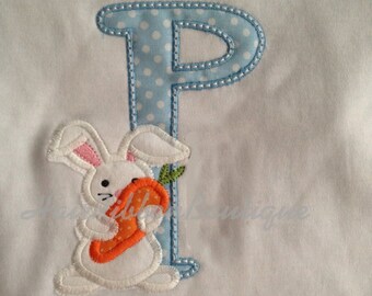 Boys Easter Embroidered Shirt - Easter Bunny Shirt - Personalized Shirt - Easter Shirt