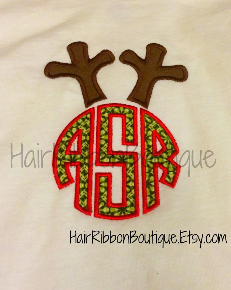 Monogram Christmas Shirt Monogram Embroidered Shirt - Etsy