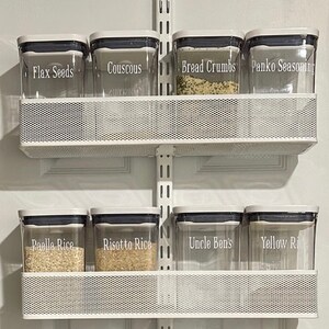Custom Labels Forpantry/ Kitchen Signs/ Pantry Shelves/ Pasta Stickers ...