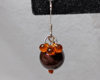 Fall/ Virginia Tech Hokies Earrings