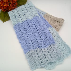 Crochet Scarf, warm scarf, handmade crochet scarf, cozy head wrap, light weight scarf.