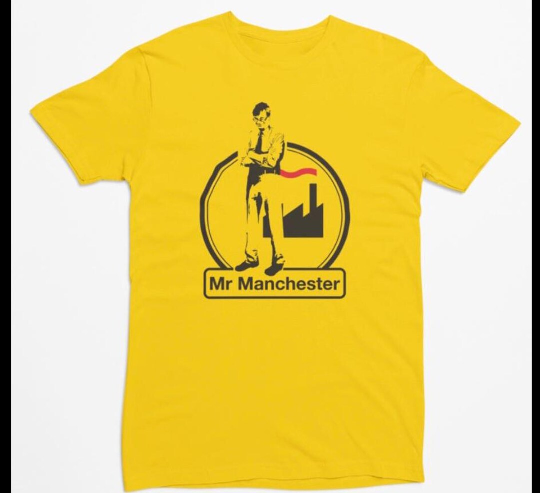 TONY WILSON, Mr Manchester Tshirt Etsy UK