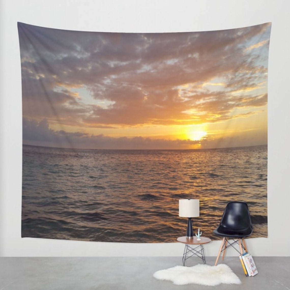 Ocean Wall Tapestry Sea Wall Tapestry Ocean Wall Hanging Etsy