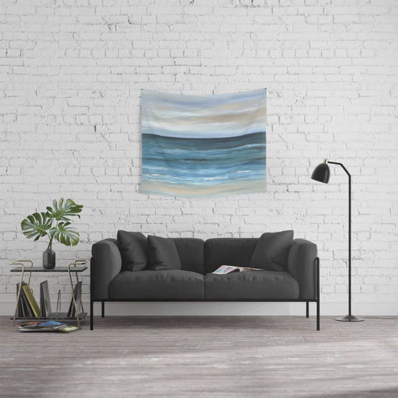 Wall Tapestry Wall Hanging Ocean Tapestry Sea View 265 or - Etsy