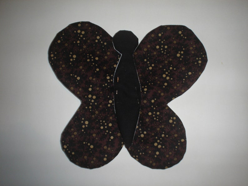 Butterfly Quilt Appliques Set of 12 Press and Sew Style 2 Item 29
