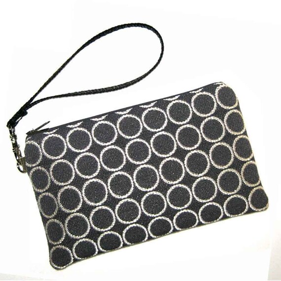 Items similar to Modern Wristlet - Padded Case with Detachable Strap ...