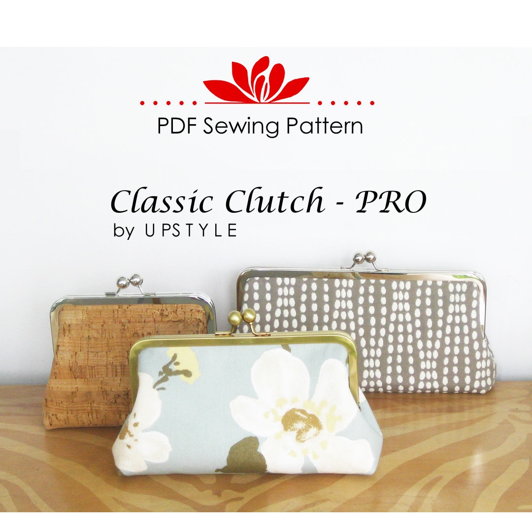 Kent Wristlet Clutch Bag sewing pattern (+ video) - Sew Modern Bags