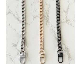 Deluxe Purse Chain Handle with Swivel Clasp 9.5mm wide