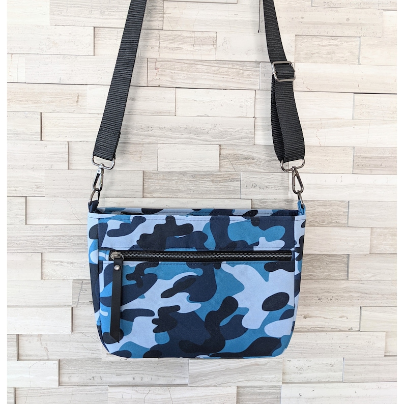 SOLANA PDF Sewing Pattern Crossbody or Shoulder Bag Two sizes included with Step-by-Step Tutorial for Immediate Download by UPSTYLE image 3