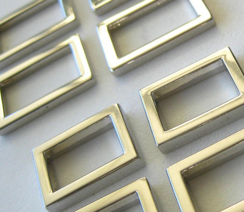 Rectangle Rings 5/8 or 3/4 Hardware for Purse Etsy