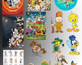 Looney-Tunes Png Bundle, Looney-Tunes PNG, Sublimation files, Looney Clipart Tunes
