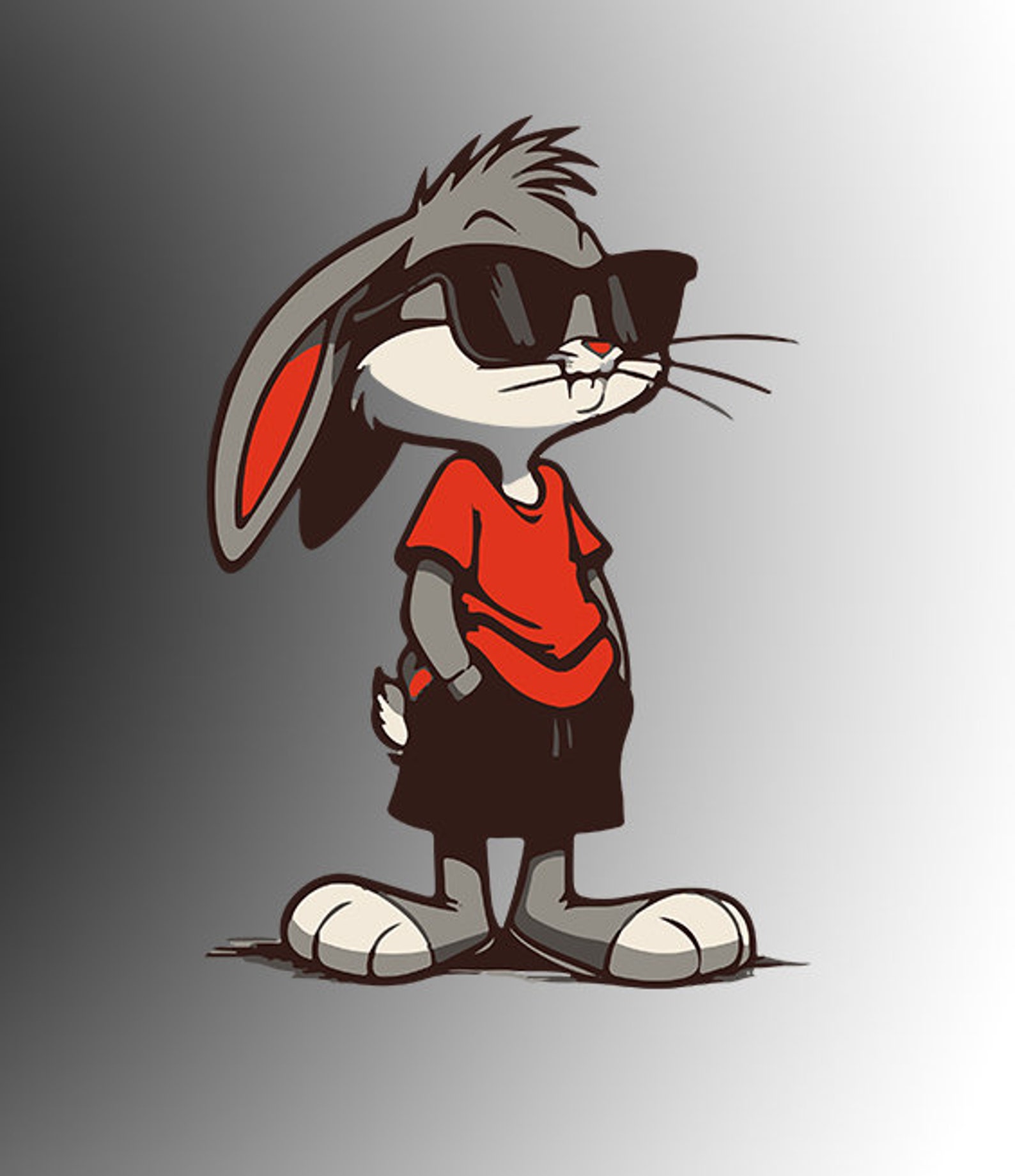Bugs Bunny Svg, Bugs Bunny Clipart, Cartoon Rabbit, Instant Download ...