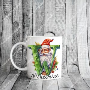 Christmas mug with name, Christmas gift, letter mug, Christmas, Christmas mug for family, friends, colleagues