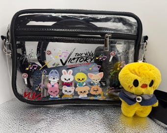 Personalized Clear Concert Bag