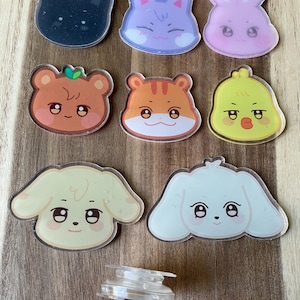 Kpop themed phone holder
