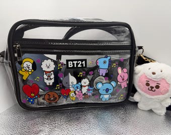 Sac de concert transparent personnalisé