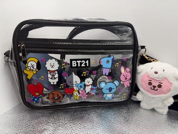 Personalized Clear Concert Bag
