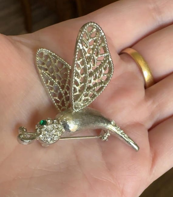Rare vintage brooch by Kenneth Jay Lane Dragonfly