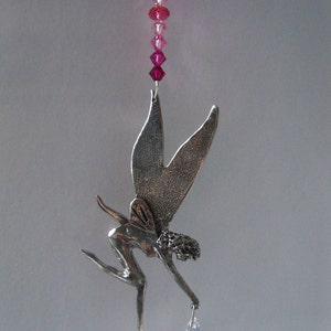 Tinkerbell Fairy Sun Catcher - Pinks
