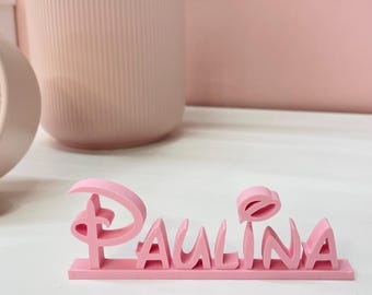 Disney Inspired, Personalised Desk Name Sign, Disney Desk Name Plaque, Personalised Desk Name Plate, Teacher Gift, Teacher Desk Sign