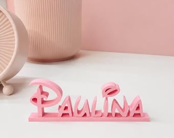 Personalised Teacher Gift | Custom Name Sign | Custom Magical Desk Plate | Kids Room Decor Name Plaque | Princess Room Decor | 3D Printed