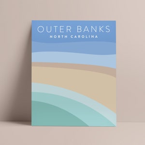 Outer Banks, North Carolina Minimalist Art