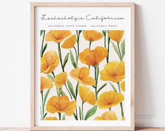 California State Flower Art