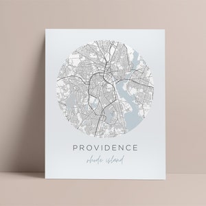 Providence Map Print