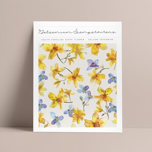 South Carolina State Flower Art