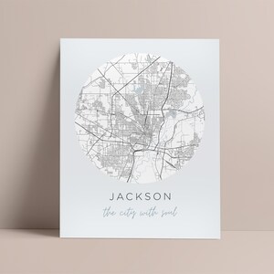 Jackson Karte Drucken