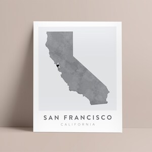 San Francisco Map Poster