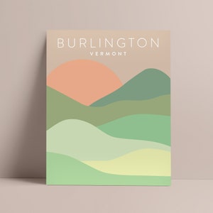 Burlington, Vermont Minimalist Art