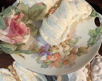 Set 3  Handmade Chenille Butterflies with painted Bodies,