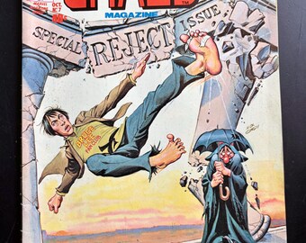 Vintage Crazy Magazine #7 (1974) – Marvel Humor Magazine – Retro Parody Comic – Vintage Satire Magazine – Mad Magazine Style Collectible