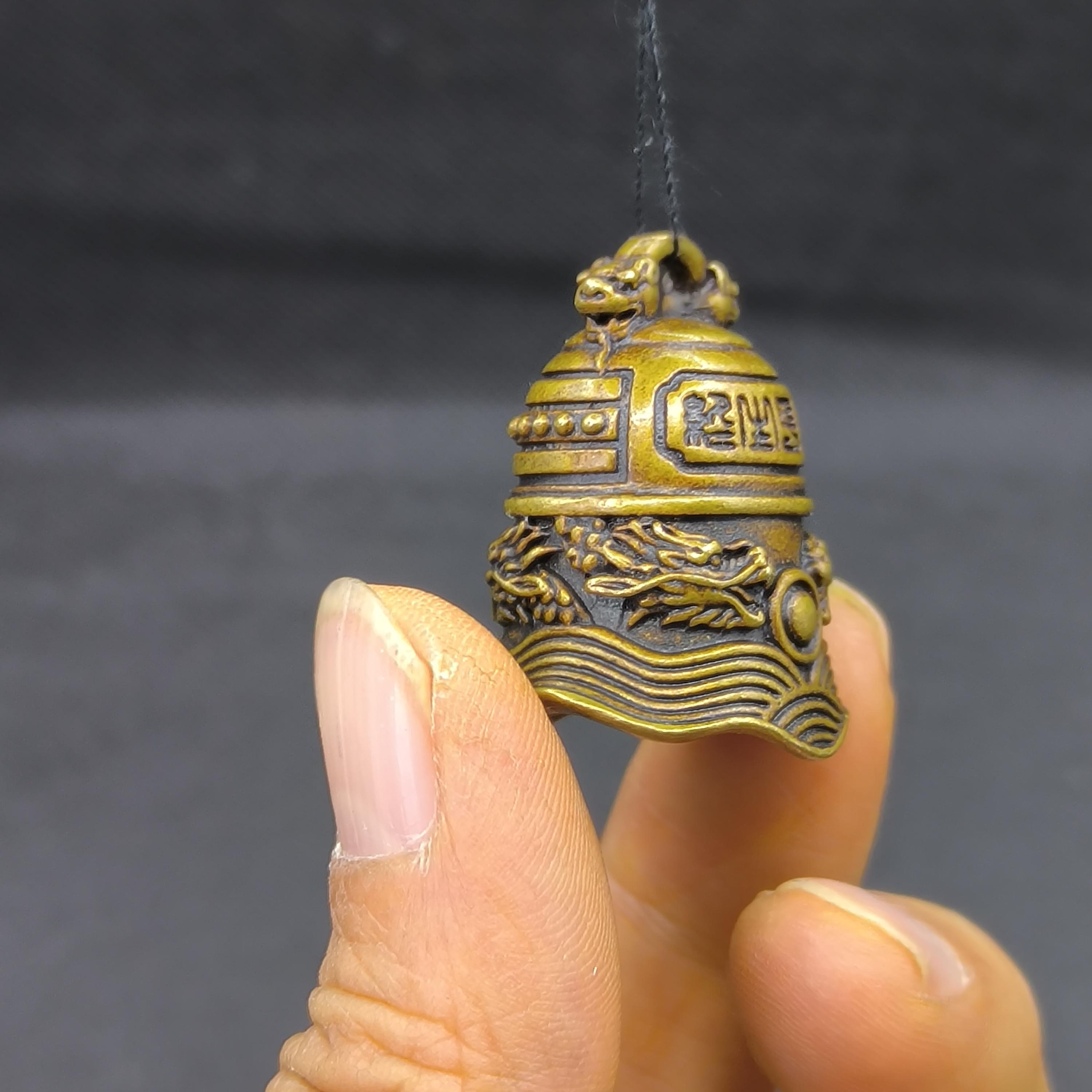 チベット仏教「悪魔払いの聴鈴」小さな銅鈴ハロウィンギフト - Etsy 日本