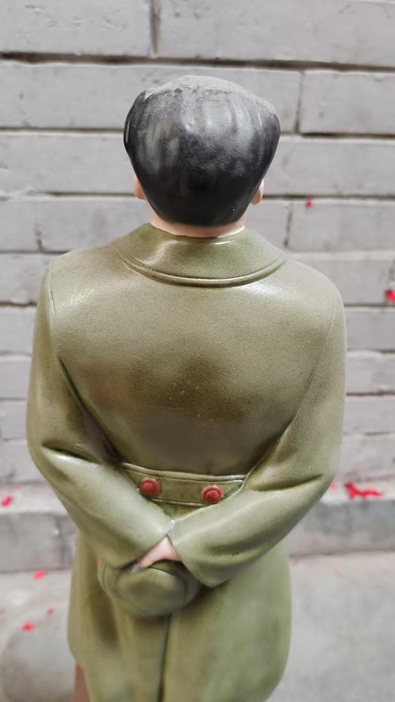 中国美術コレクション 磁器製毛沢東像 - Etsy 日本
